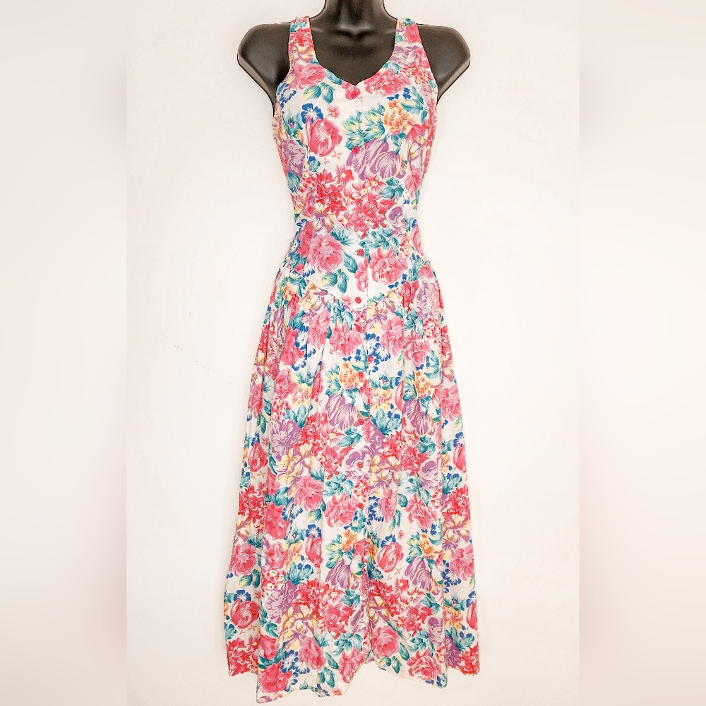 Floral Sleeveless Dress